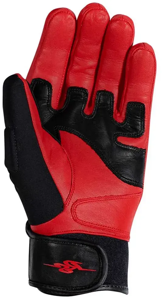 Rusty Stitches Christine Damenhandschuhe - Black / Red - M