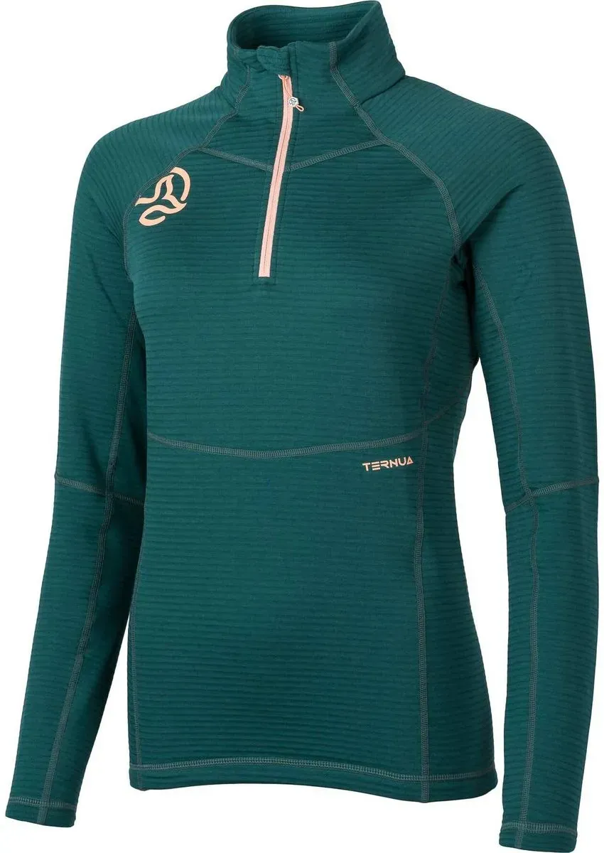 Ternua Momhill 1/2 Zip W deep hydro (8869) XL