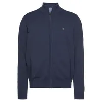 FYNCH-HATTON Strickjacke aus Baumwolle, mit Stehkragen Night/XL