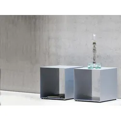 Würfel Cubus, luna-silber