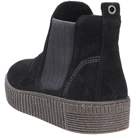 GABOR Damen Leder Chelsea Boot schwarz