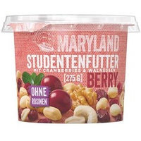 Maryland Studentenfutter Berry, mit Cranberries und Walnüssen, 275g