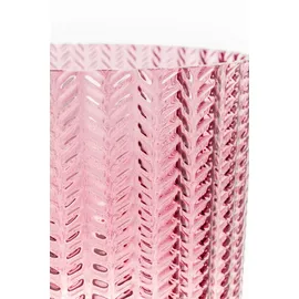 Kare DESIGN Vase Barfly Glas Rosa