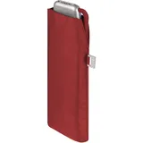 Doppler Taschenschirm Carbonsteel Slim Uni – Handliches Format – Federleicht – 22 cm – Red