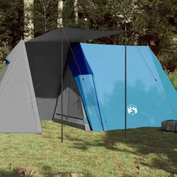 Campingzelt 3 Personen Blau 465x220x170 cm 185T Taft