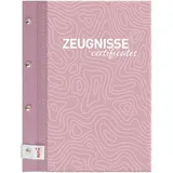 ROTH Zeugnismappe Pattern mit Buchschrauben - Dusty Rose | Gr.: onesize
