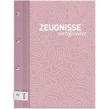 ROTH Zeugnismappe Pattern mit Buchschrauben - Dusty Rose | Gr.: onesize