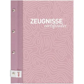 ROTH Zeugnismappe Pattern mit Buchschrauben - Dusty Rose | Gr.: onesize