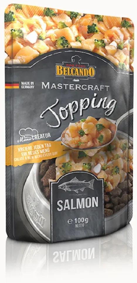 BELCANDO Mastercraft Topping Lachs mit Brokkoli 100 g