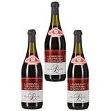 3x Laura Romagnelli Lambrusco Grasparossa di Castelvetro halbsüß - 0,75 L