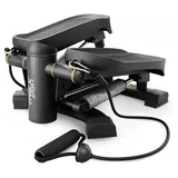 trex sport 2in1 Twist- und Gerade-Stepper TREX SPORT TWIZ TX-070SP mit Expandern, bis 150 kg, schwarz No Size