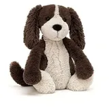 Bashful Fudge Puppy Medium - L: 9 cm x l: 12 cm x h: 31 cm