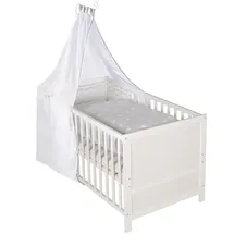 roba Komplettbettset Sterne grau (0191W-4V191)