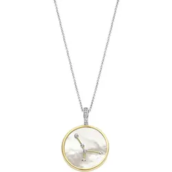 TI SENTO - Milano Kette 925er Silber, Perle Krebs Damen 