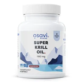 Osavi Super Krill Oil, 1180mg - 60 softgels