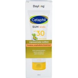 Daylong, Sonnencreme, Cetaphil Daylong Sun Kids liposomale Lotion SPF30, 200 ml Lotion