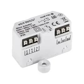 Homematic IP Jalousieaktor – Unterputz Smart Home grau/weiß