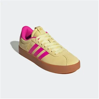 VL Court 3.0 Powder Yellow / Shock Pink / Gold Metallic 37