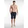 Tom Tailor Bermudas TOM TAILOR "Cansas", Herren, Gr. 48S, N-Gr, blau (blau, dunkel, uni), Single Jersey, Obermaterial: 100% Baumwolle, unifarben, Basic knielang, Hosen Bermudas, Bindeband, Seitentaschen, bequem, atmungsaktiv, elastisch