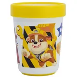 Stor Paw Patrol Kinderbecher 260ml mit Rutschfester Base, Wiederverwendbarer BPA-freier Kunststoffbecher, Mikrowellengeeignet für Kinder