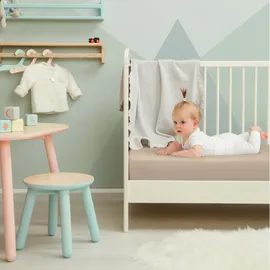 Betten-ABC Traumhaft gut schlafen – Kinder-/Baby Spannbetttuch hochwertige Qualität, trocknergeeignet