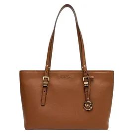 Michael Kors Quinn Medium Shopper Leder Brown