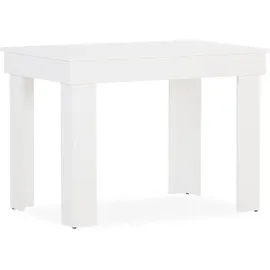 Homestyle4u Esstisch 90 x 73 x 60 cm weiß