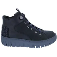 WALDLÄUFER H-Livia Schnürstiefel Blau - 41 EU Weit