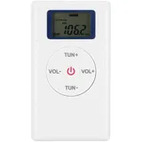 Yctze Tragbares -Digital-UKW-Radio mit Hoher Empfindlichkeit, Inklusive Trageband und Kopfhörern, DAB-Radio mit, Kleiner Batteriebetriebener Persönlicher - und Videoplayer