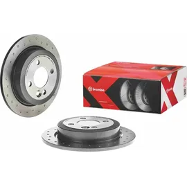 Brembo Bremsscheibe Hinterachse Voll Mini: Mini 08.9163.1X