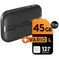 WiFi Hotspot mit 45GB Datenvolumen