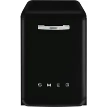 Smeg LVFABBL3 Retro-Geschirrspüler (freistehend, 598 mm breit, Schwarz)
