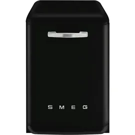 Smeg LVFABBL3 Retro-Geschirrspüler (freistehend, 598 mm breit, Schwarz)