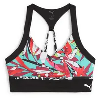 Puma 4Keeps Tropical AOP Longline Bra puma black/aw/048280/0001 XS