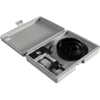 MC-POWER MCP 1533901 - Lochsägensatz, 9-teilig, Ø 25-89 mm