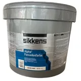 (5,37€/L) Sikkens Alpha Fassadenfarbe Außenfarbe Basis NOO 9,3L