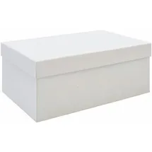 Rico Design Geschenkbox L Crystal Offwhite 3 St.