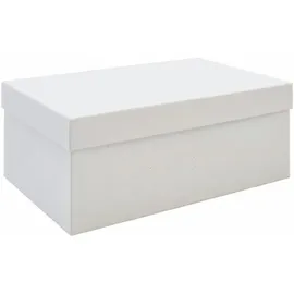Rico Design Geschenkbox L Crystal Offwhite 3 St.