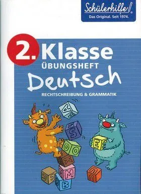 Rechtschreibung & Grammatik - Übungsheft Deutsch - 2. Klasse - Schülerhilfe