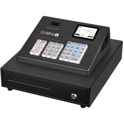 Olympia Kasse K100 Registrierkasse Kassensystem schwarz