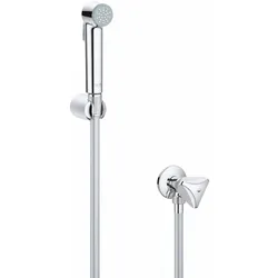 Grohe Tempesta Badset F30 Trigger Handbrause mit Selbstschlussventil Chrom