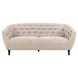 Actona Sofa Ria Stoff Beige 3-Sitzer