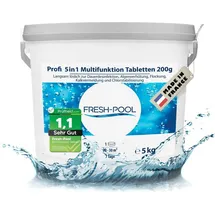 fresh-pool Profi 5in1 Multifunktion Tabletten 200g 5 kg