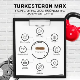 German Elite Nutrition Turkesteron Max Kapseln 120 St.