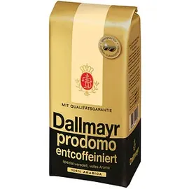 Dallmayr Prodomo entcoffeiniert ganze Bohnen 500 g