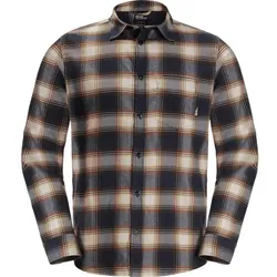 JACK WOLFSKIN Herren Hemd WANDERWEG SHIRT M, dark navy, 3XL