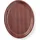 HENDI Serviertablett oval 20x26,5 cm Woodform