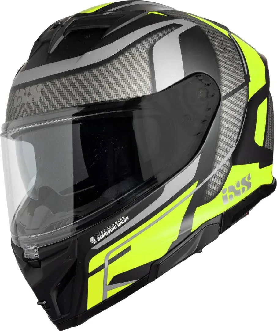 iXS Integralhelm iXS912 SV 2.0 Blade schwarz-fluo gelb - 2XL