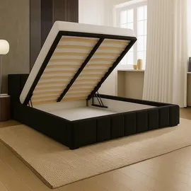 marpur Nero 160 x 200 cm Schwarz