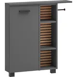 Schildmeyer Katta 158594, anthrazit/Akustikpaneel Optik, 70,7 x 17,0 x 74,3 cm